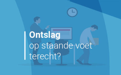 Ontslag op staande voet terecht?