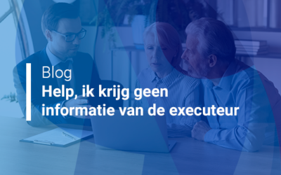 Help, ik krijg geen informatie van de executeur